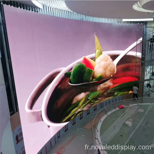 Mur vidéo d&#39;affichage à LED d&#39;intérieur haute résolution P2